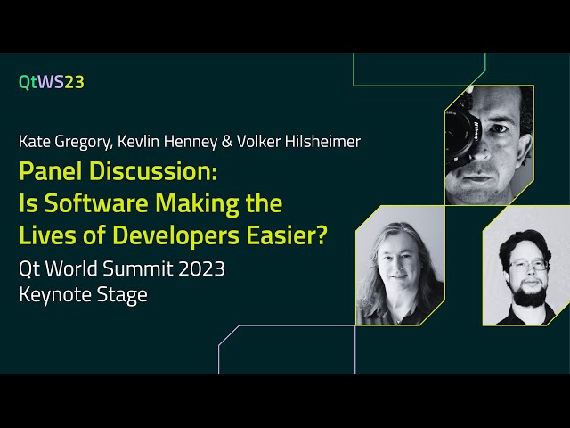 Panel Discussion: Is Software Making the Lives of Developers Easier? with Kate, Kevlin, & Volker