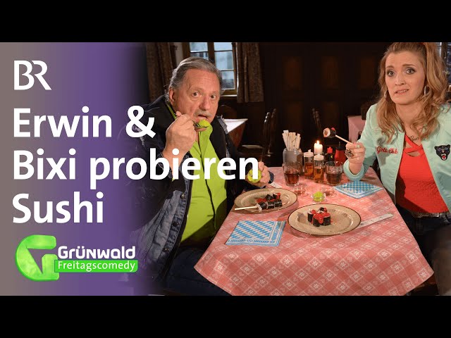 Erwin & Bixi probieren Sushi | Grünwald Freitagscomedy