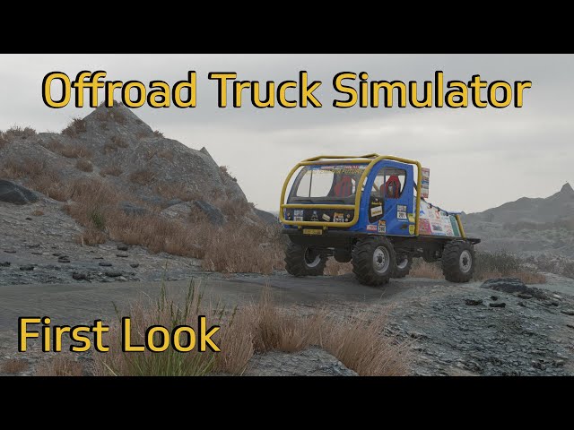 Offroad Truck Simulator: Heavy Duty Challenge - First Look Gameplay