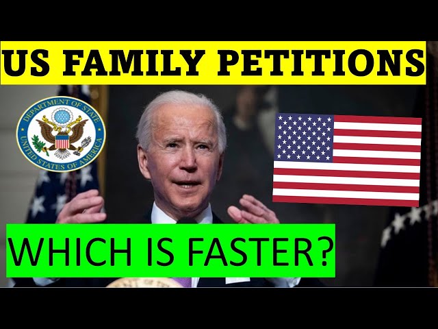 US FAMILY PETITIONS - WHICH IS FASTER?