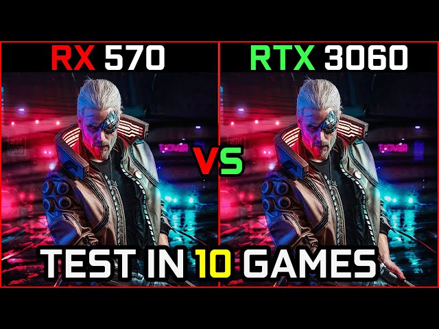 RX 570 vs RTX 3060 | How Big is the Difference? | 2021