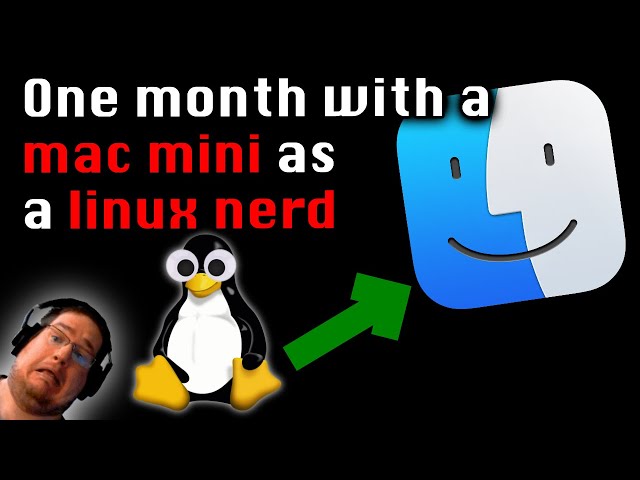 One month with a mac mini as a linux nerd