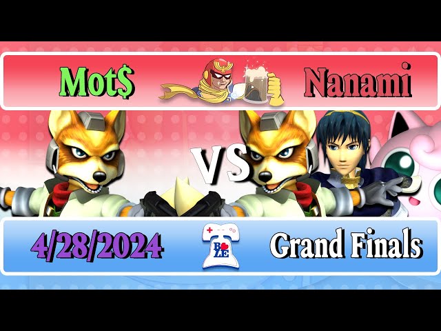 The Drunken Knee #3: Mot$ (Fox) Vs. Nanami (Fox, Marth, Puff) - Grand Finals