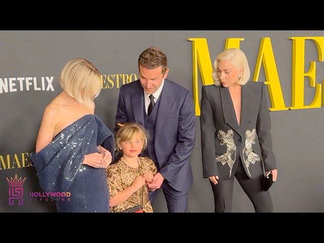 Bradley Cooper's Daughter Steals the Show at Maestro Premiere