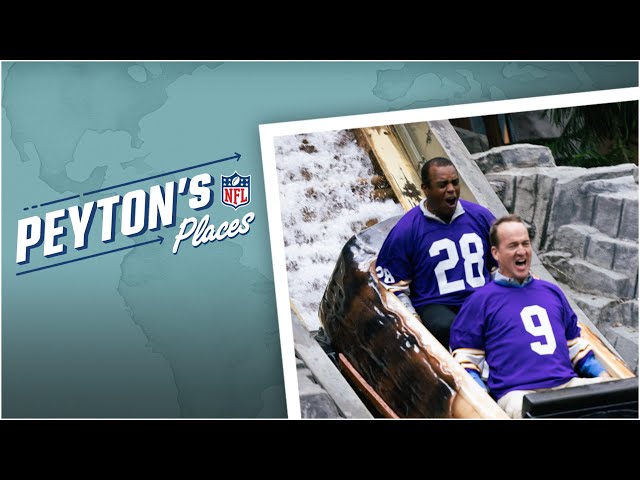 Ahmad Rashad & Peyton Manning recreate the Vikings' 'Miracle at the Met' | Peyton’s Places on ESPN+