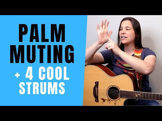 THE SECRET to  Palm Muting + 4 COOL STRUMMING PATTERNS