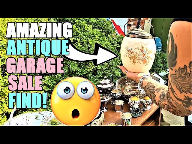 Ep548:  AMAZING Antiques & Garage Sale Jewelry Finds!  😲😲  #garagesale #shopwithme #thrifting