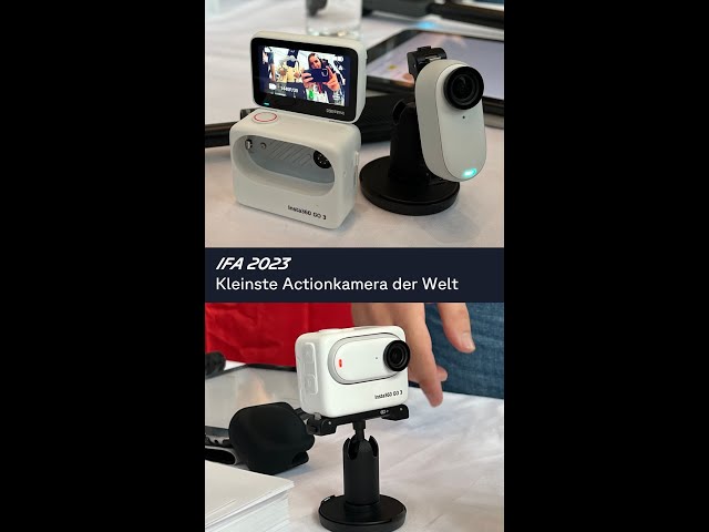 #IFA2023 Weltweit kleinste Action Kamera - Insta360 GO 3 | Cyberport