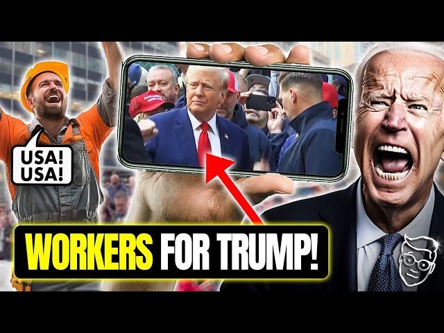 Trump SHOCKS New York City! Throws Campaign RALLY in Streets of Downtown Manhattan, Workers CHEER🇺🇸