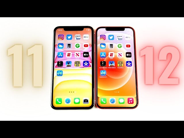 iPhone 11 vs iPhone 12 Speed Test!