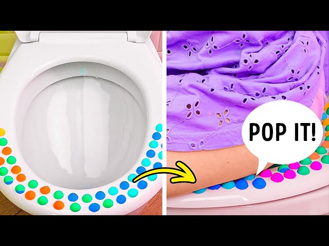 Toilet Crafts and Bathroom Hacks You Need to Try