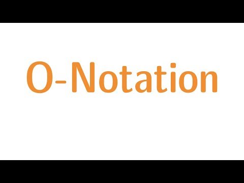 O-Notation