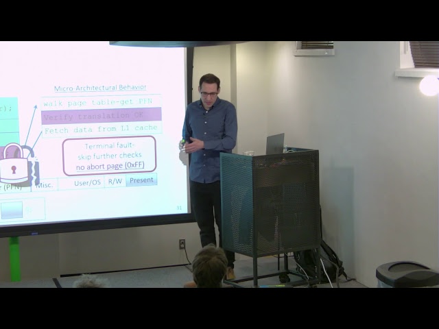 Foreshadow: Breaking the Virtual Memory Abstraction with Speculative Execution - Duo Tech Talk