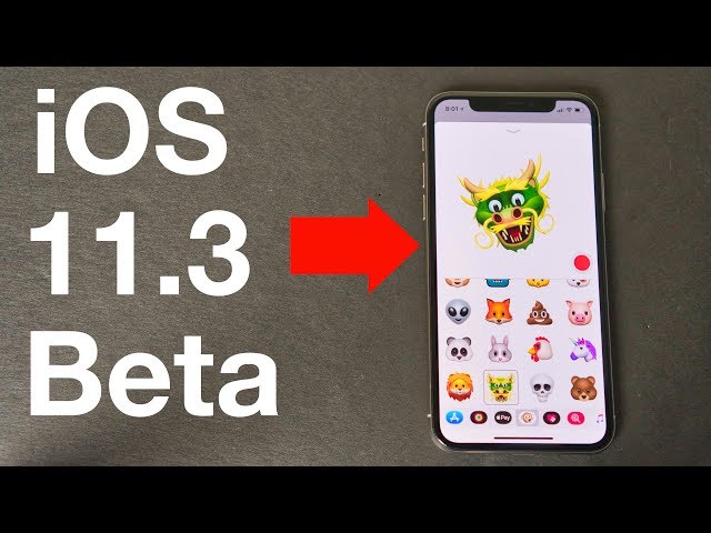 iOS 11.3 Beta - Important New Features & Changes!
