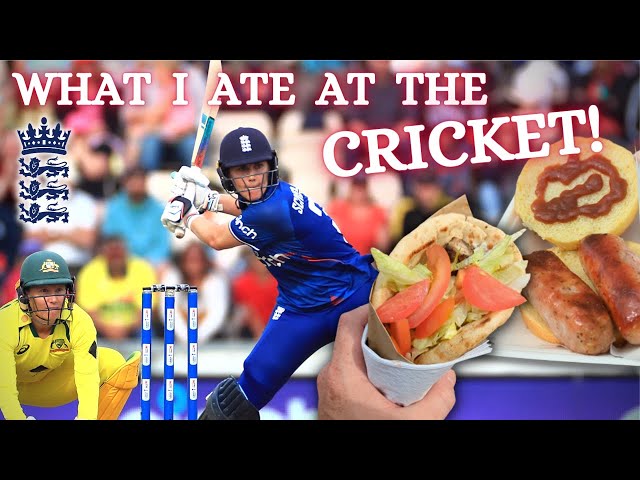 OWZAT !?! STREET FOOD at the Cricket!! Was I BOWLED OVER ?