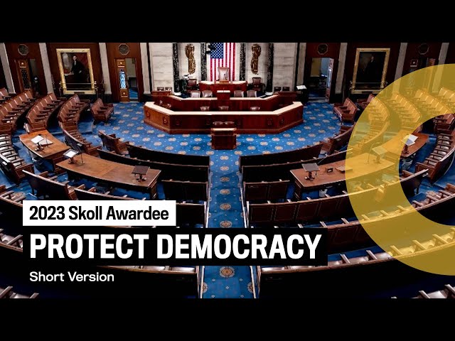 PROTECT DEMOCRACY | Ian Bassin | Skoll Awardee 2023 | 1 Minute Version
