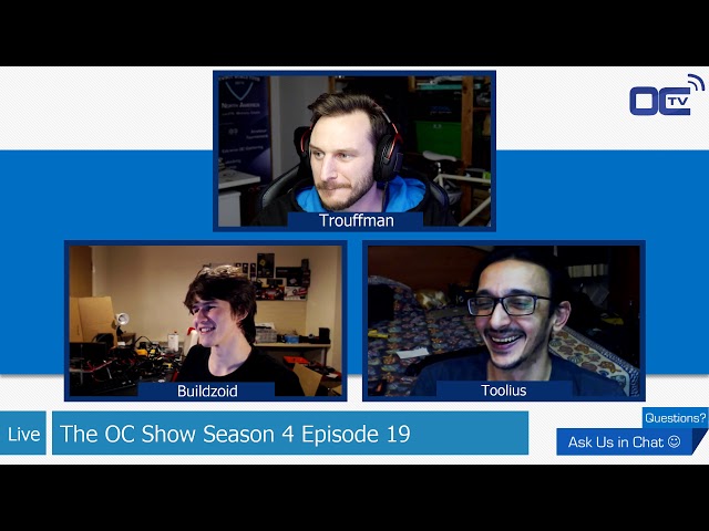 The OC Show 4x19 - competition, overlay.live, Z370X SOC Force LN2, BIOS die by 2020