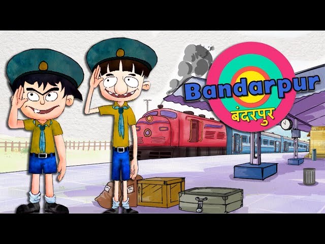 Bandarpur - Bandbudh Aur Budbak New Episode - Funny Hindi Cartoon For Kids
