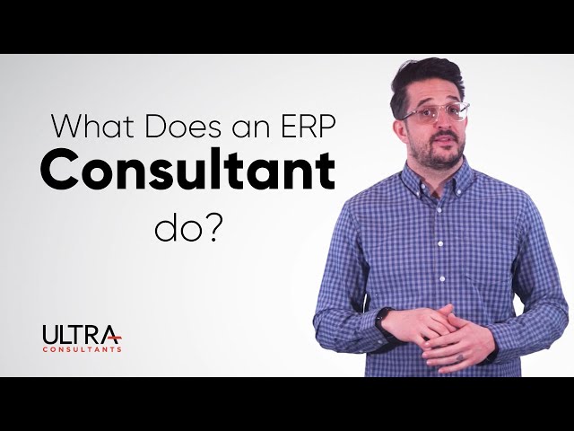 What does an ERP Consultant Do