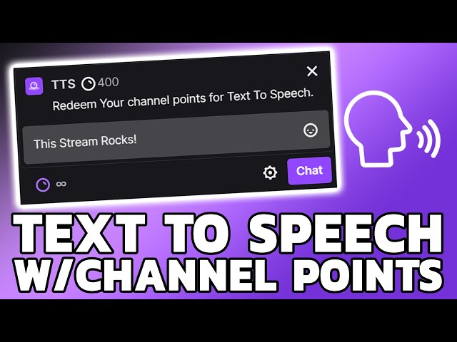 HOW TO SET UP TEXT TO SPEECH WITH CHANNEL POINTS STREAMLABS/OBS | 2021