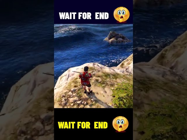 Wait For End 😱 #shorts #viral #funny #gta