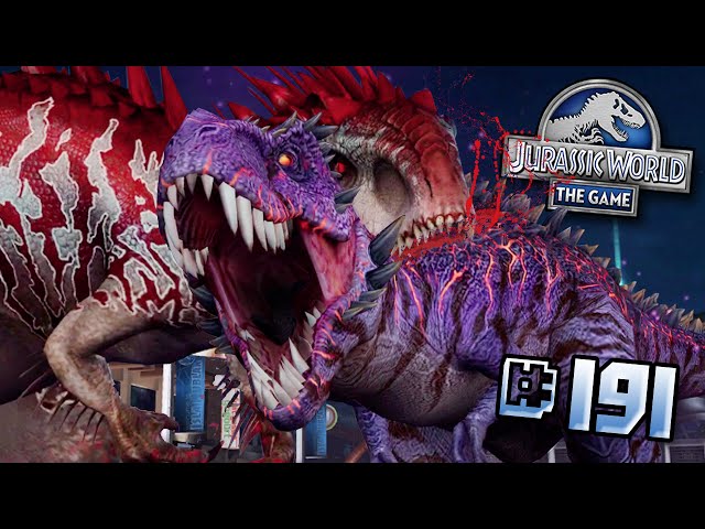 MY STRONGEST TEAM TAKES ON OMEGA!! ft. INDOMINUS LVL 40!! || Jurassic World - The Game - Ep191 HD