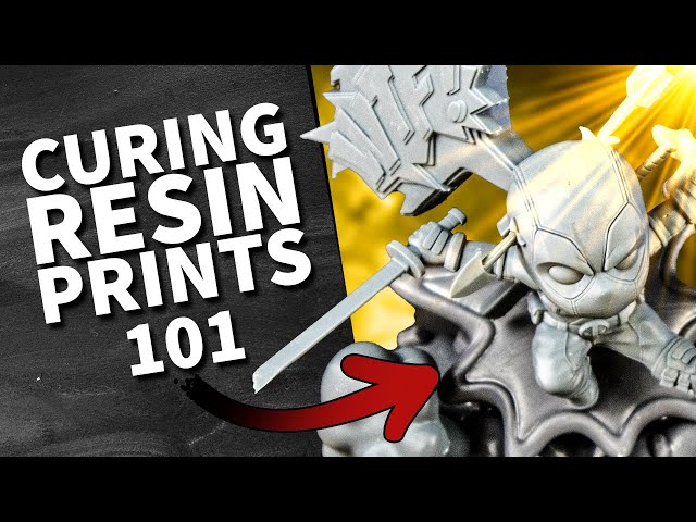 The 3 Methods for Curing Resin 3D Prints