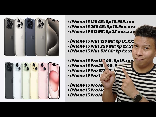 iPhone 15 & iPhone 15 Pro | Prediksi harga dan Fitur-fitur terbarunya!