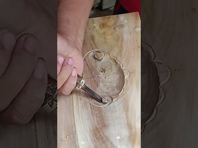 Woodworking Project!! How to Carving Handgrab handle.