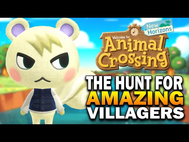 The Hunt For Amazing Villagers! Campsite Method & Mystery Islands - Animal Crossing New Horizons