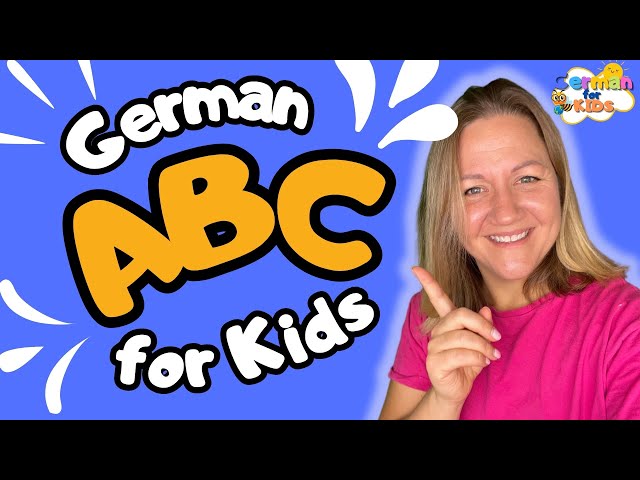 Learn the German Alphabet, German Words and Letter Sounds | German Weekdays | German for Kids
