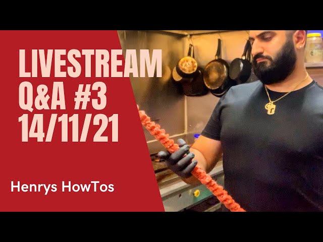 Henrys HowTos Q&A Livestream #3 | 14/11/2021