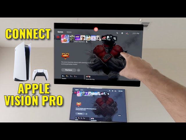 How to Connect PS5 to Apple Vision Pro for Gaming via Remote Play