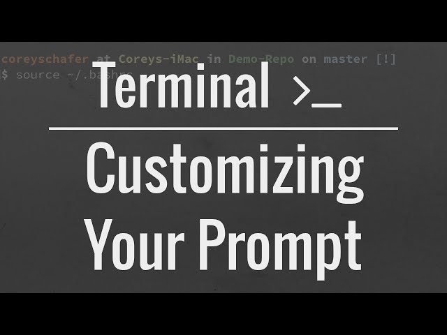Customizing Your Terminal: Adding Color and Information to Your Prompt