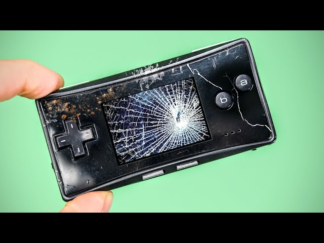 Fixing a DESTROYED Nintendo GameBoy Micro