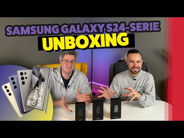 Samsung Galaxy S24 | S24+ | S24 Ultra Unboxing (deutsch)