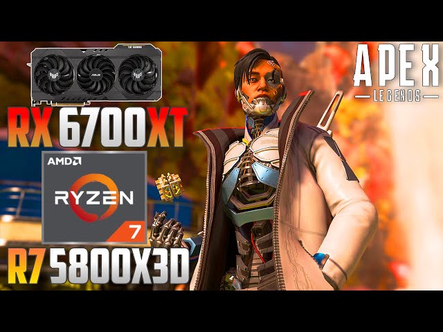 Apex Legends : RX 6700 XT + R7 5800X3D | 1440p - 1080p | High & Low