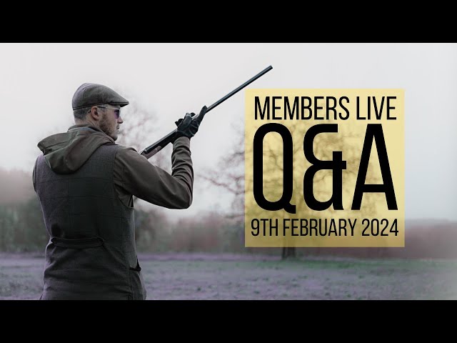 Members Live Q&A 9th Feb 2024