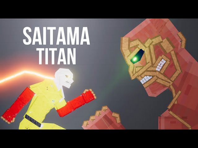 The Most Powerful Titan - SAITAMA Titan - People Playground