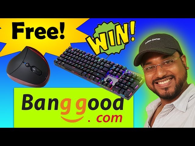 WIN RGB MECHANICAL KEYBOARD and WIRELESS ERGONOMIC MOUSE for free.