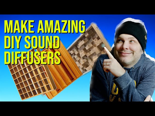 DIY Sound Diffuser Projects That will improve your studio (Top 5)