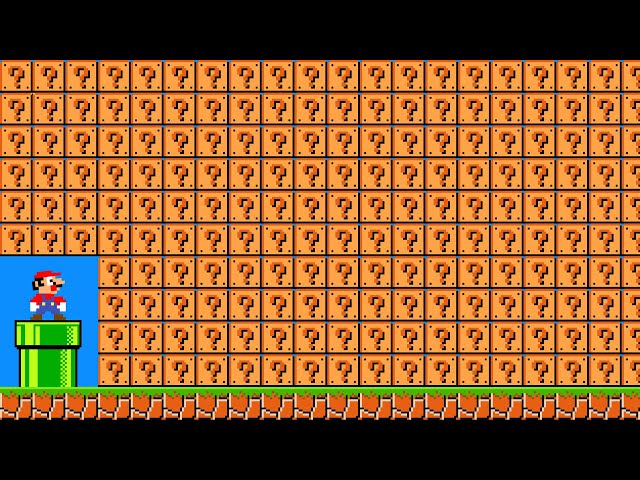 Super Marrio Bros. but Mario have 1,000,000 Item Blocks (Part 2)