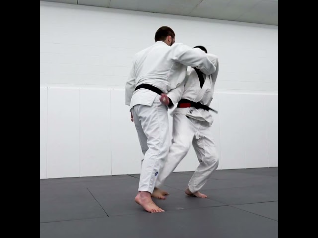 Lex Fridman doing judo