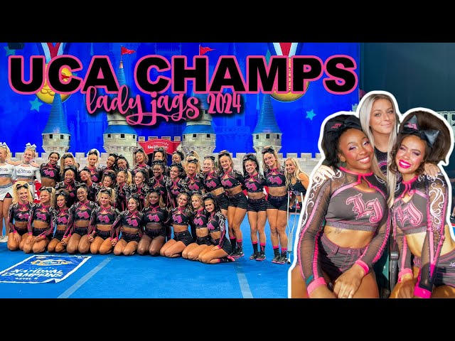 UCA CHAMPIONS: cheer competition with lady jags