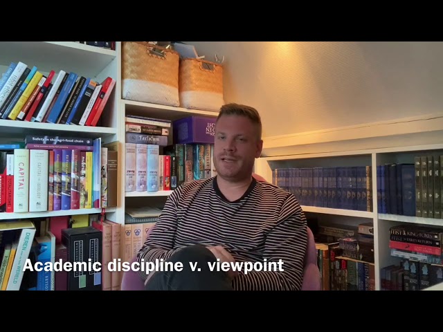 Academic discipline v. viewpoint