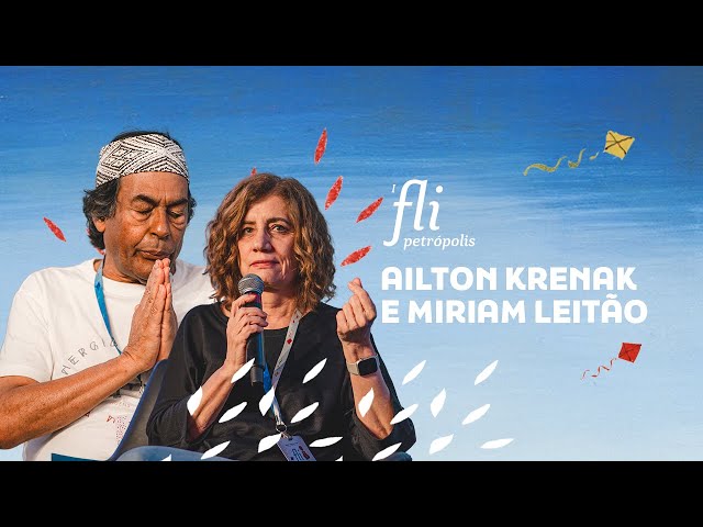 Aílton Krenak entrevistado por Míriam Leitão