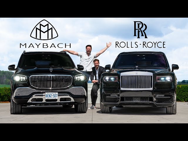 2021 Mercedes-Maybach GLS600 vs Rolls-Royce Cullinan // Battle Of The ULTIMATE Ballers