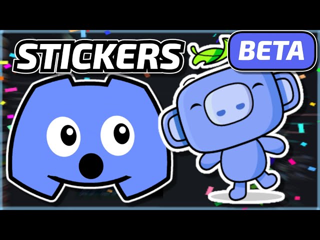 How to Get NEW CUSTOM Discord Stickers (Beta Feature)!