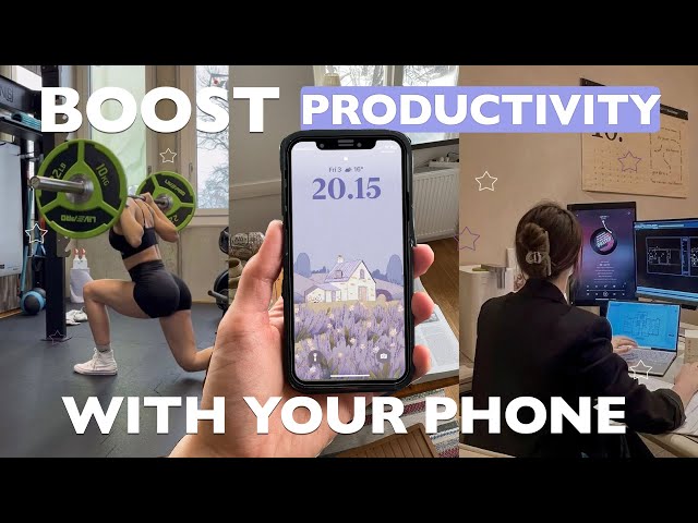 boost productivity with ONLY 5 apps