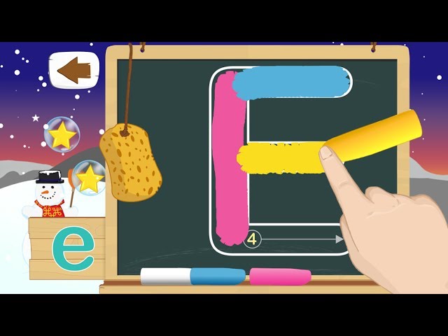 Buchstaben schreiben - ABC Lernen fur Kinder
